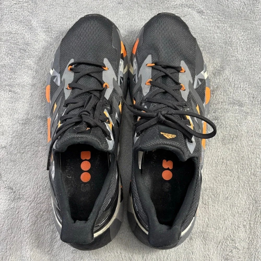 Adidas Shoes X9000L4 Mens 13 Running Sneakers Black Orange FW8413 Athletic Sport